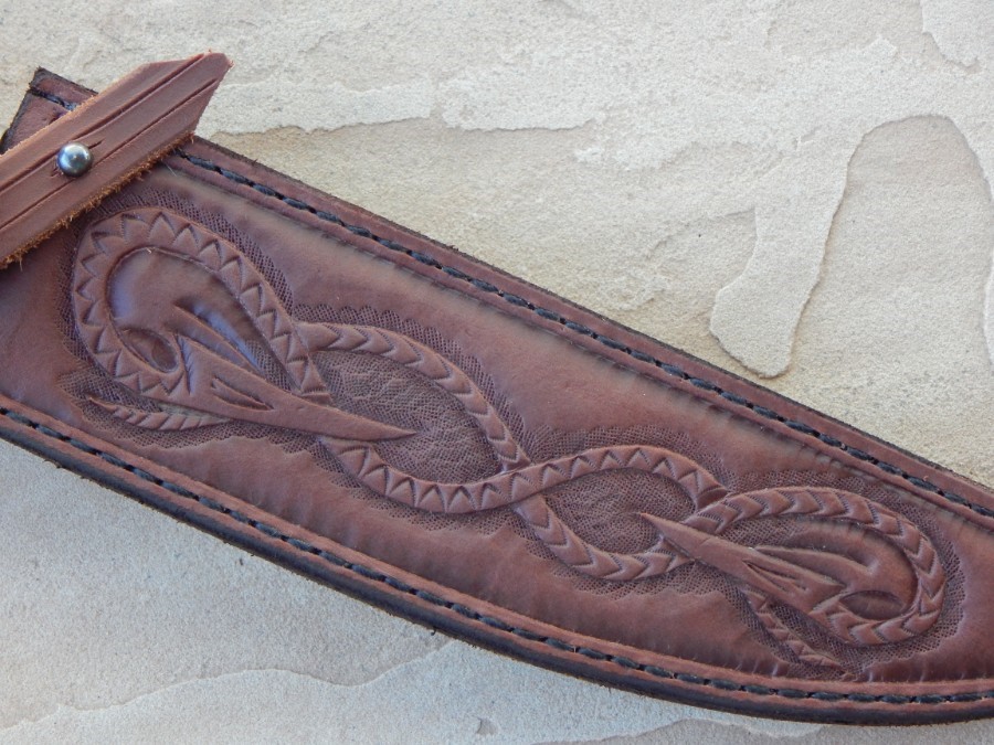 Tooled Sheath – Sheaths – American Bladesmith Society Forum